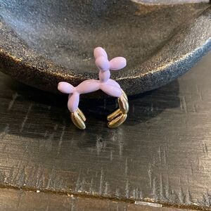 Balloon Dog Animal Lavender Purple Gold 5 Ring Novelty Boutique‌‌‌‌‌‌‌‌